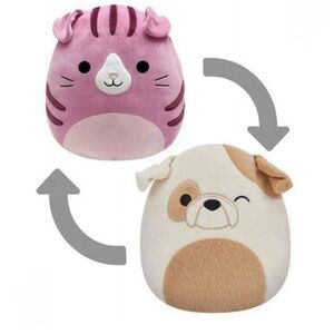 NEW Squishmallows Flip-A-Mallows Characters Geraldine and Brock 8" Plush